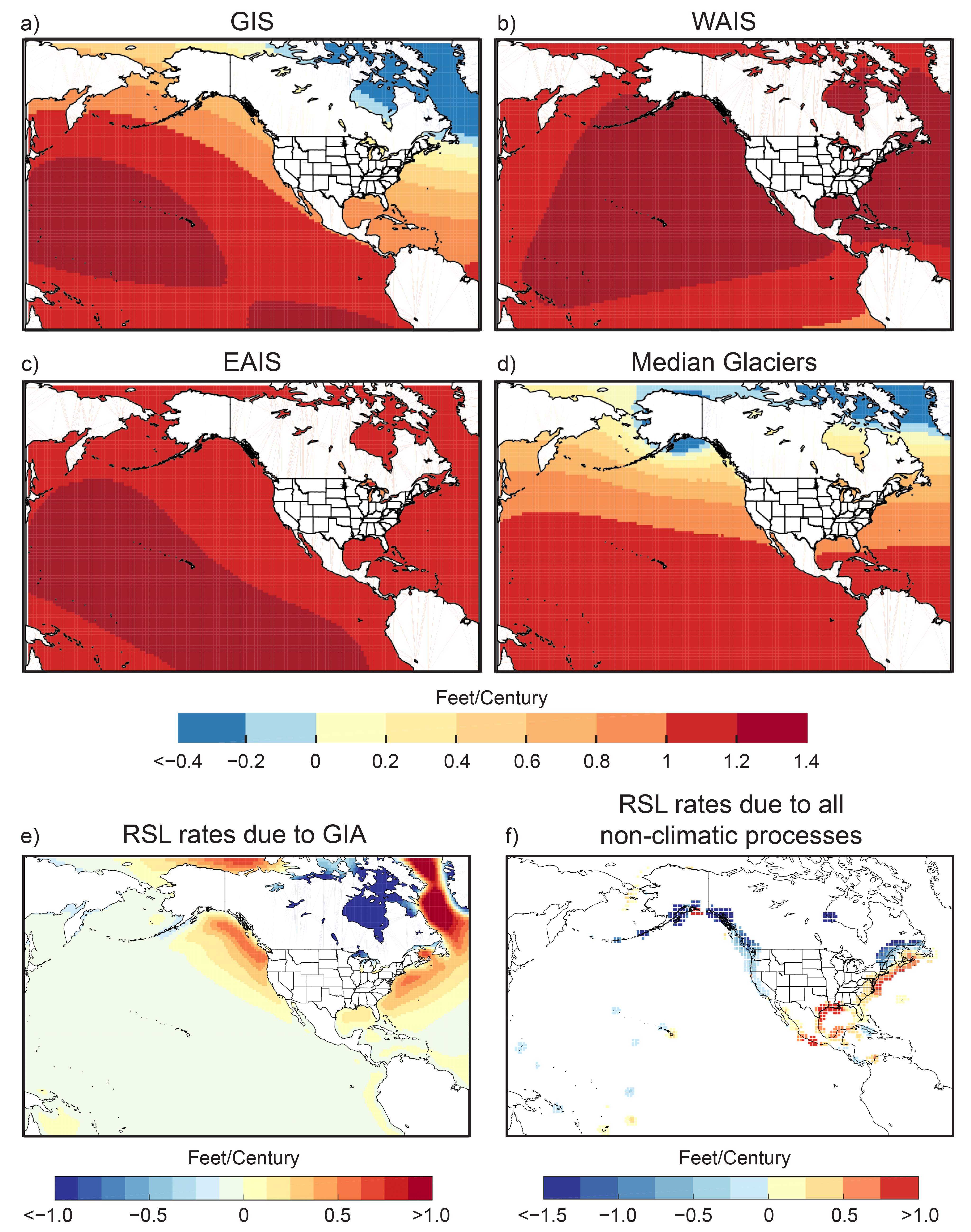 Florida Sea Level Chart